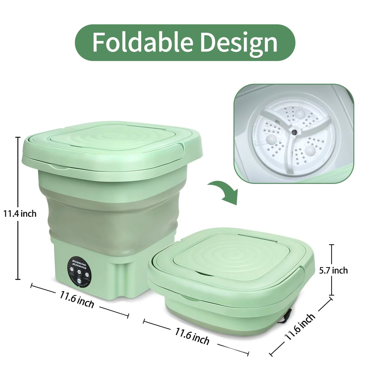 Portable Foldable Washing Machine Y427434