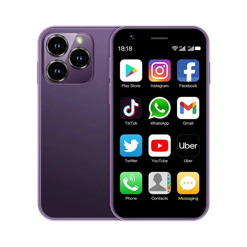 3Inch Quad Core 3GB+64GB 4G LTE Dual SIM Mini Smartphone Z241495