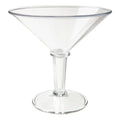 Clear Shatterproof 48 Ounce Martini Cocktail Glass K51775