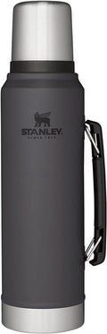Matte Black 1.1 QT Vacuum Insulated Stainless Steel Bottle O1910