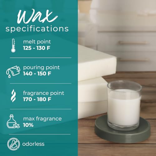 40lb Soy Wax Slab for Candle Making C681995