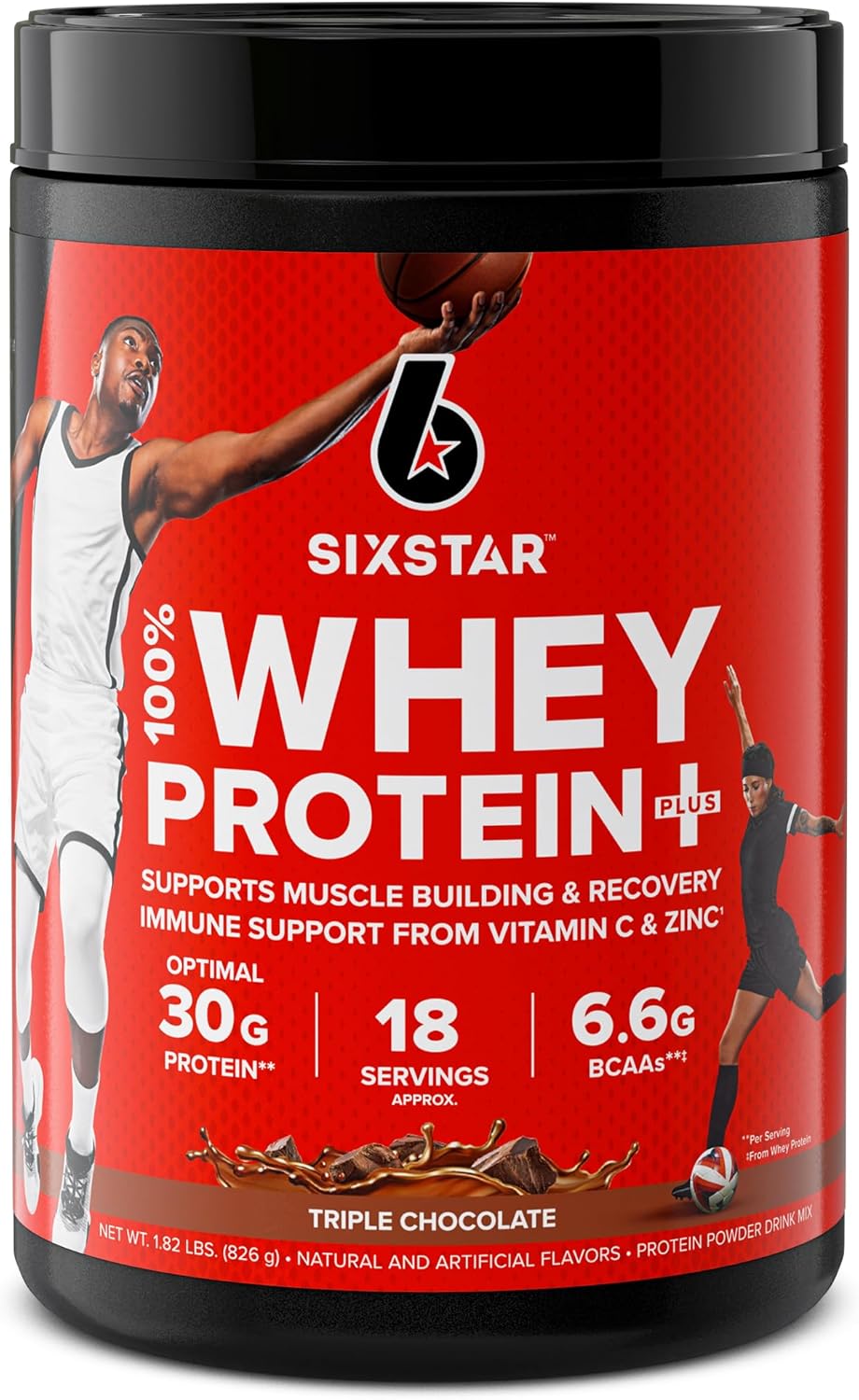 100% Whey Protein Plus Triple Chocolate 1.8lbs U434508