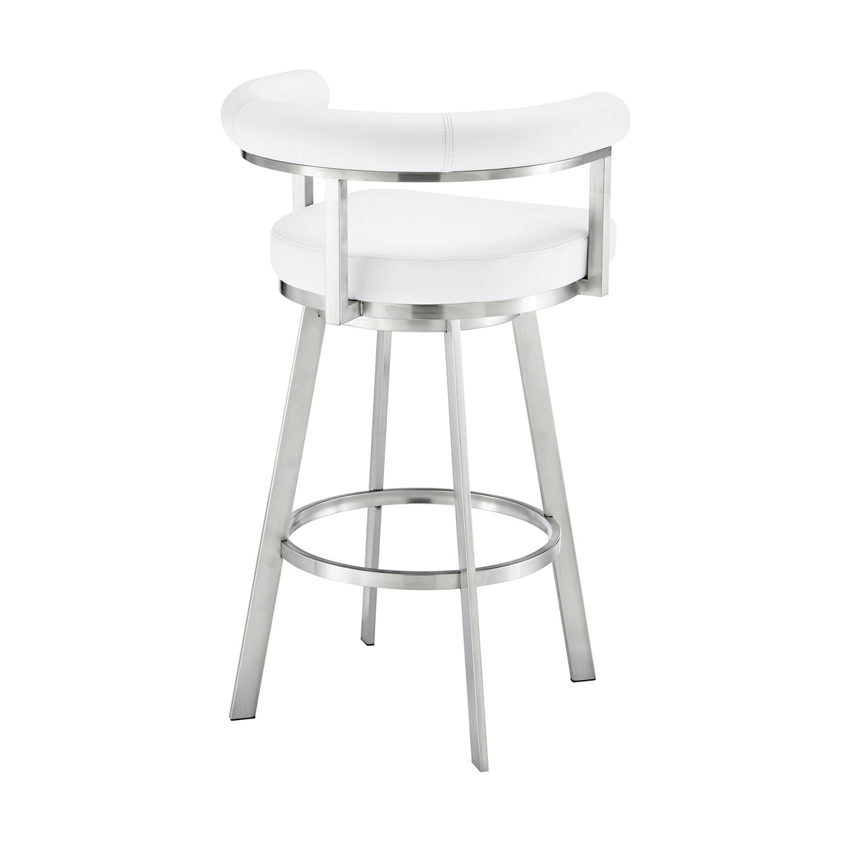 Black/Chrome Swivel Bar Stool C70722