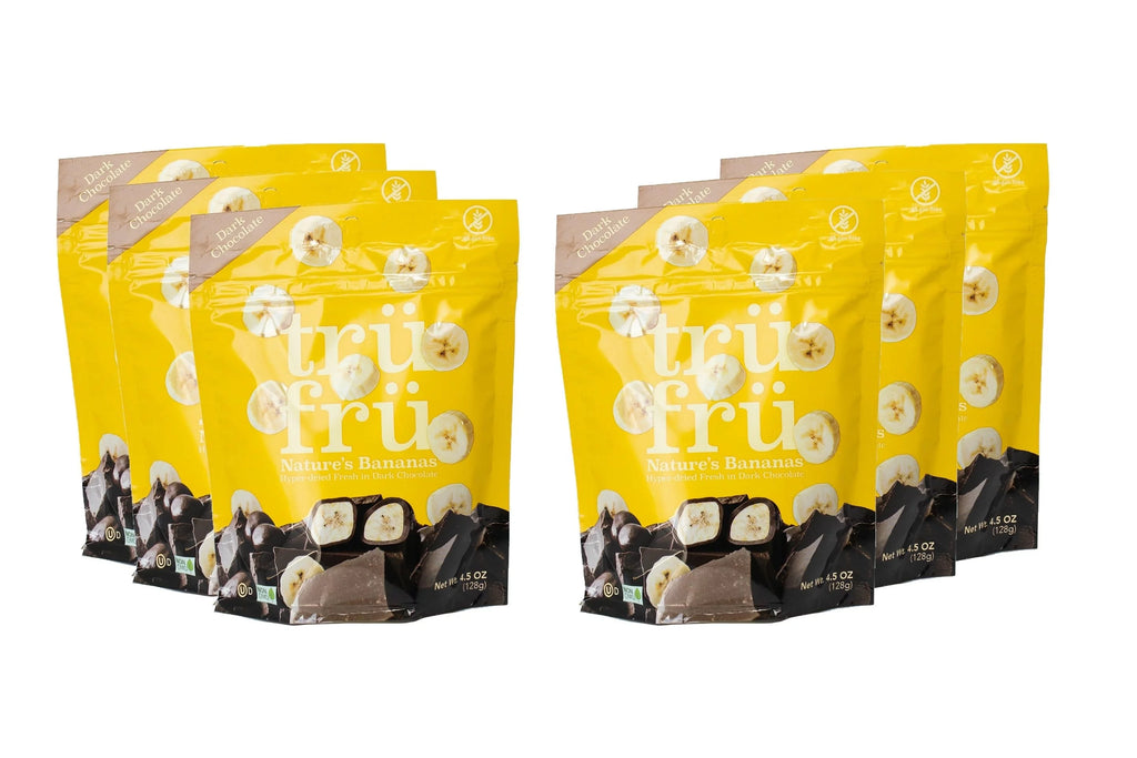 6-4.5 ounce Dark Chocolate Real Banana G33279