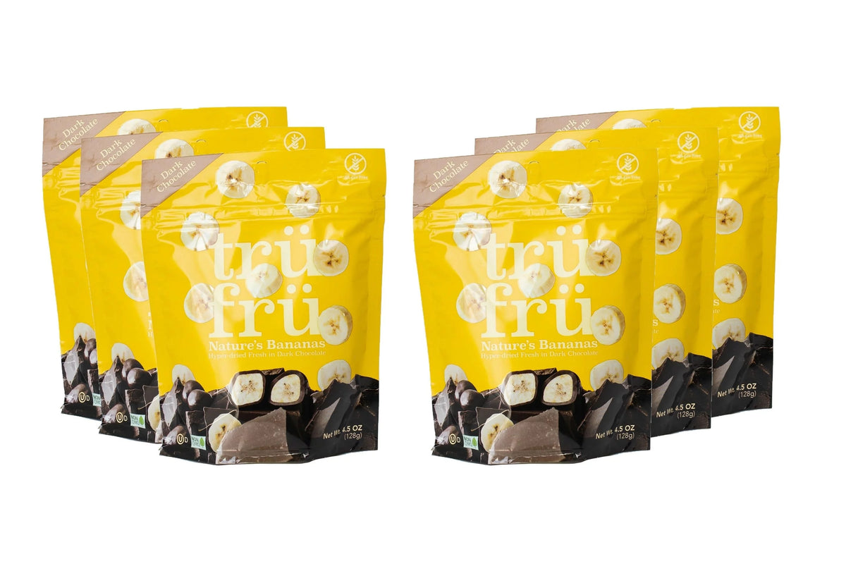 6-4.5 ounce Dark Chocolate Real Banana G33279
