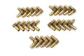 90 Deg Elbow Brass Barb Fitting 3/8x22 (Pack of 25) L34069