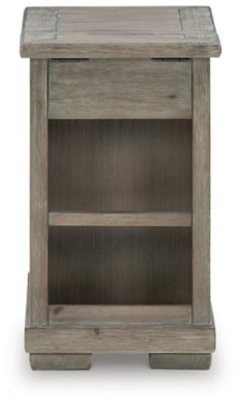 Bisque Chairside End Table G83709
