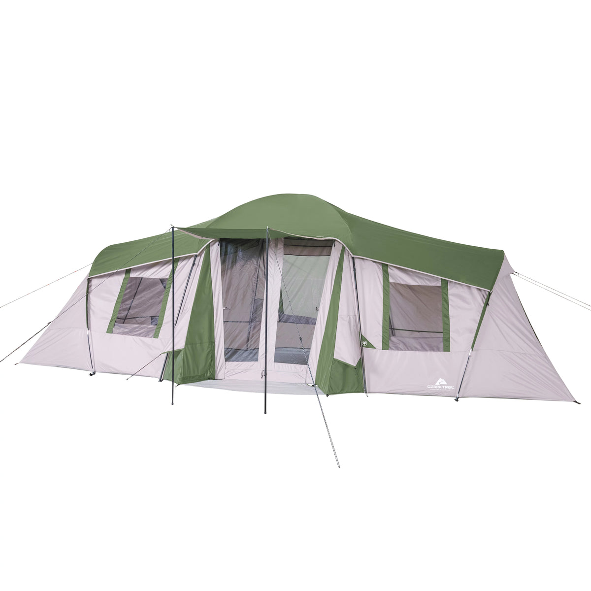 10-Person 3-Room Tent with Shade Awning F836