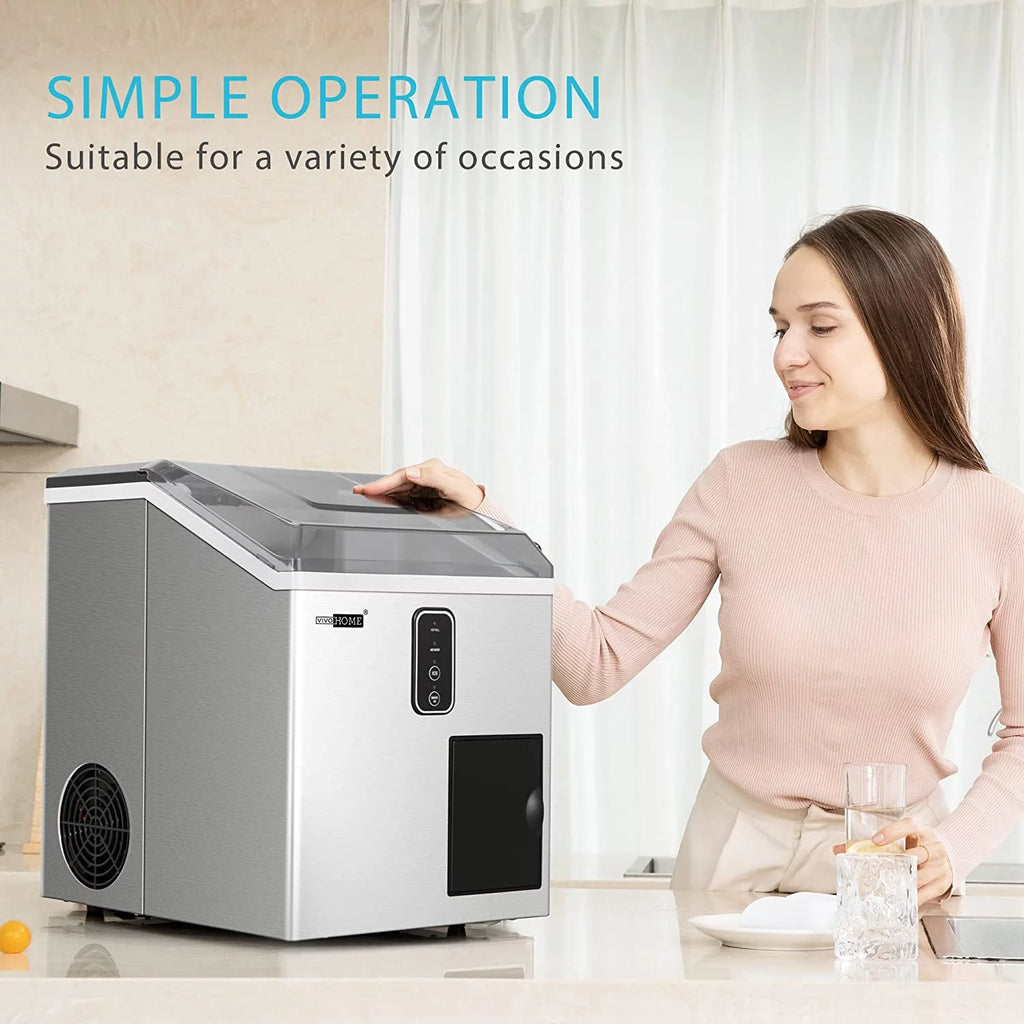 2 in 1 Countertop Ice Maker & Ice Shaver Machine V396016