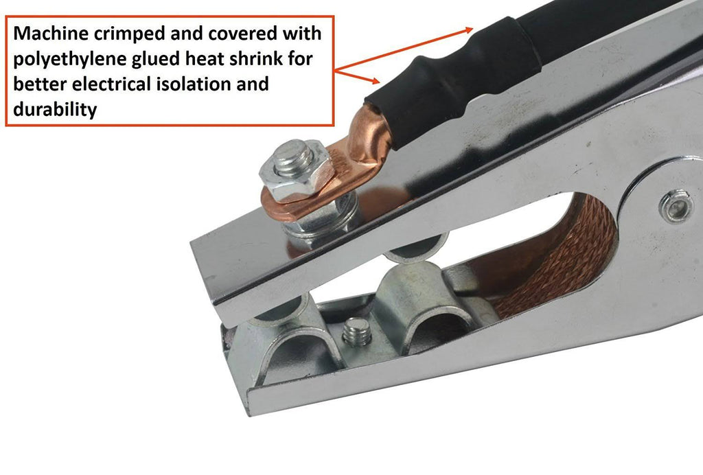 200 Amp Welding Leads Assembly Set with #2 AWG Cable R1260