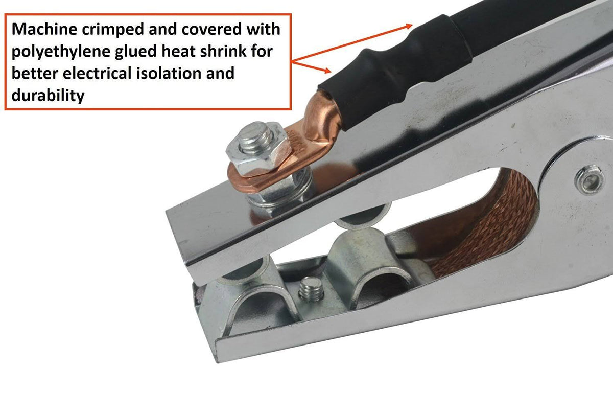 200 Amp Welding Leads Assembly Set with #2 AWG Cable R1260
