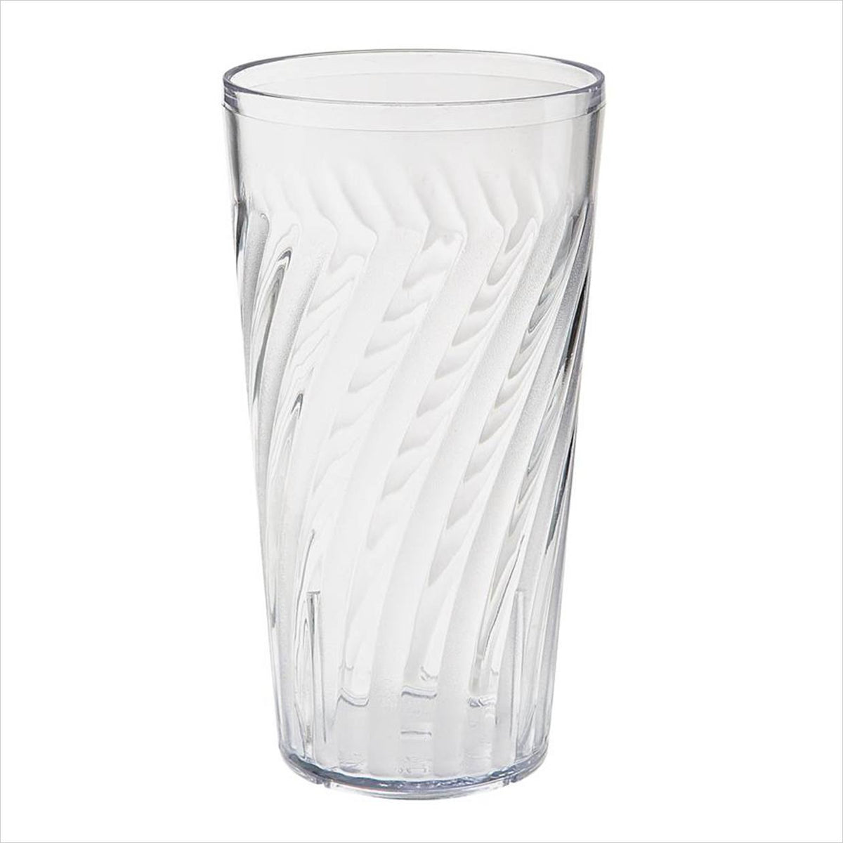 24 Packs Clear SAN Plastic Tumblers 20 oz F9579