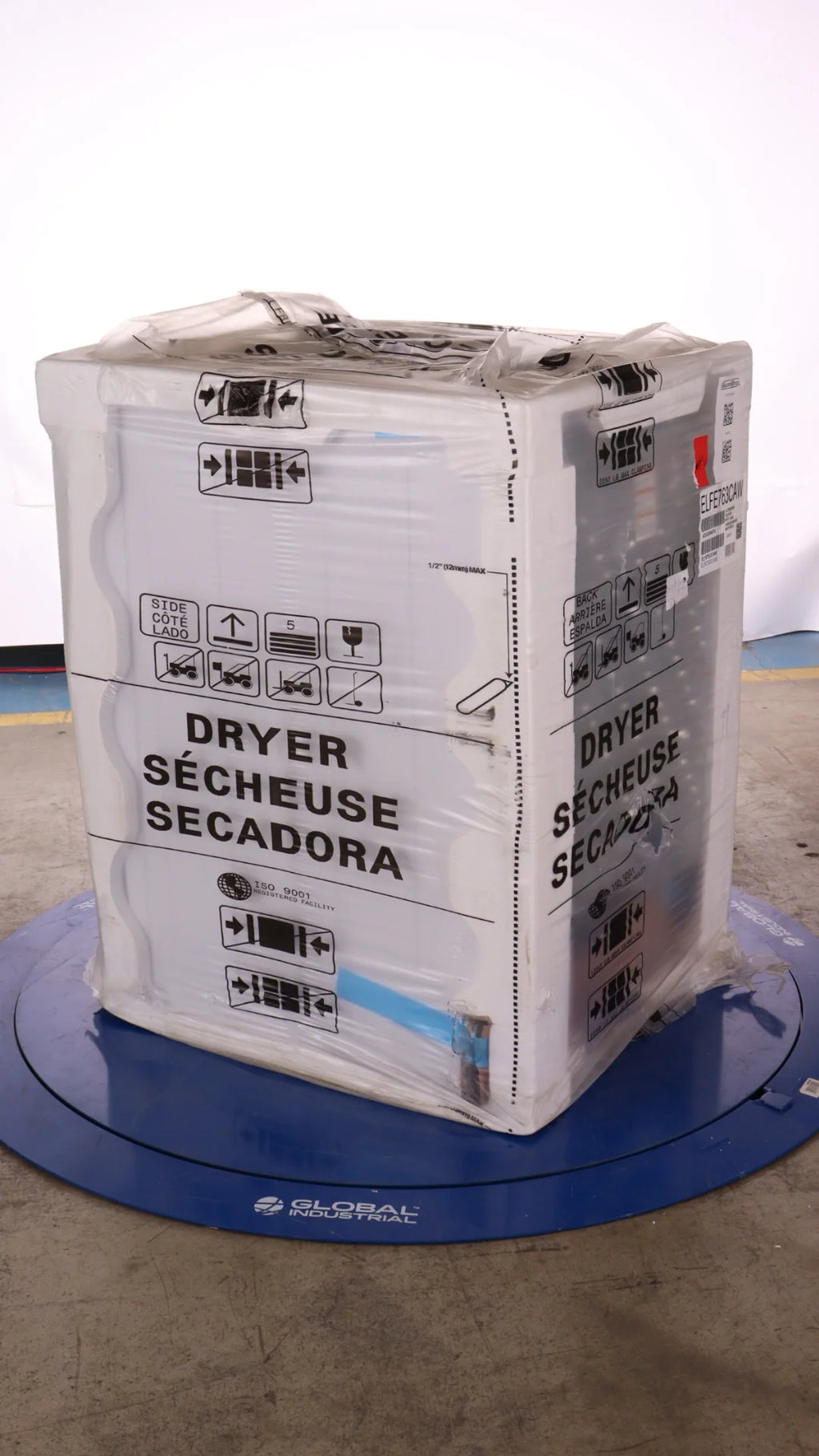 8.0 Cu Ft Electric Front Load Dryer D6983
