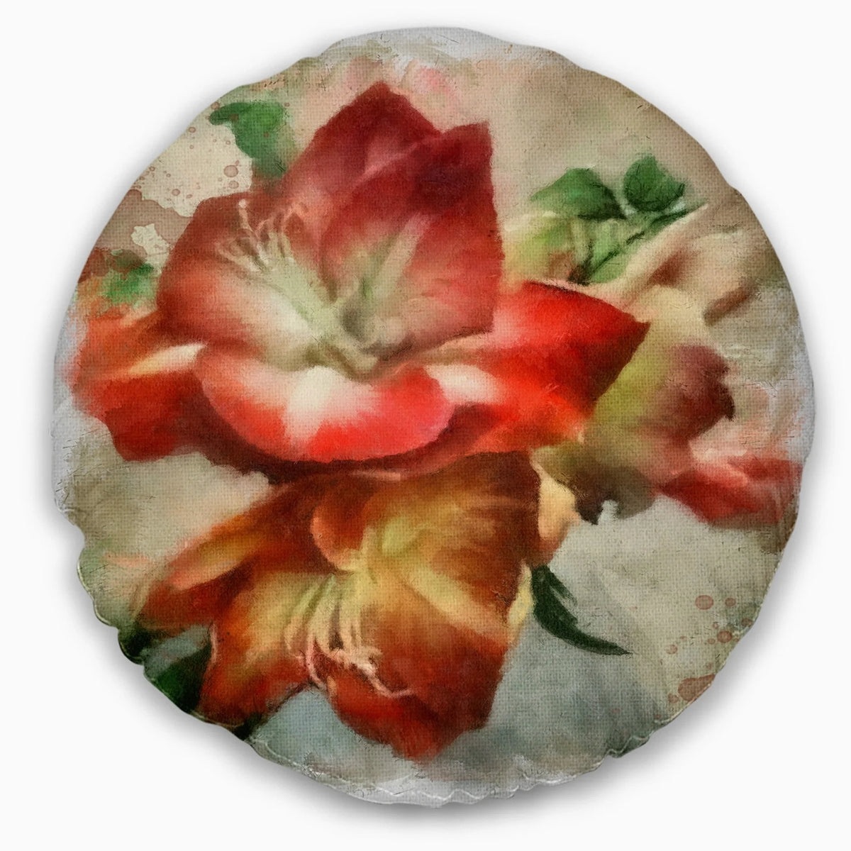 Floral Throw Pillow 16 in. x 16 in. J58541