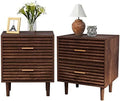 Set of 2 Nightstands with 2 Drawers M78379