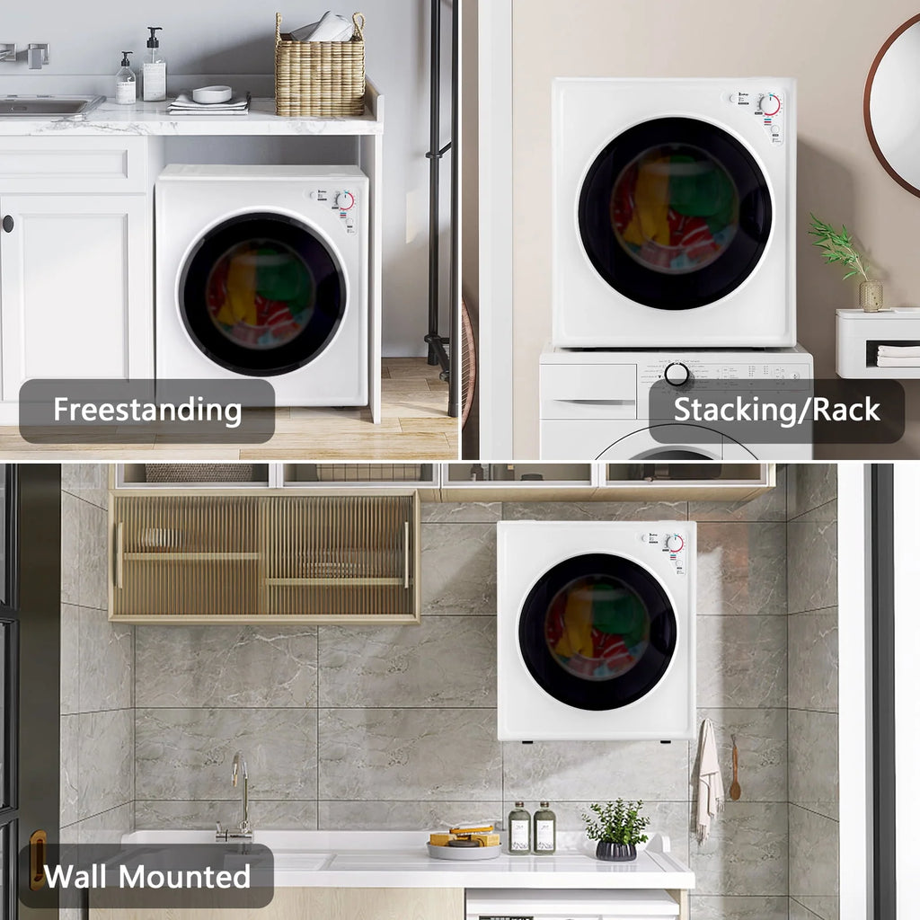 Stainless Steel Compact Electric Clothes Dryer X679