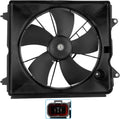 Radiator Cooling Fan Motor Assembly Pack of 2 Z63125
