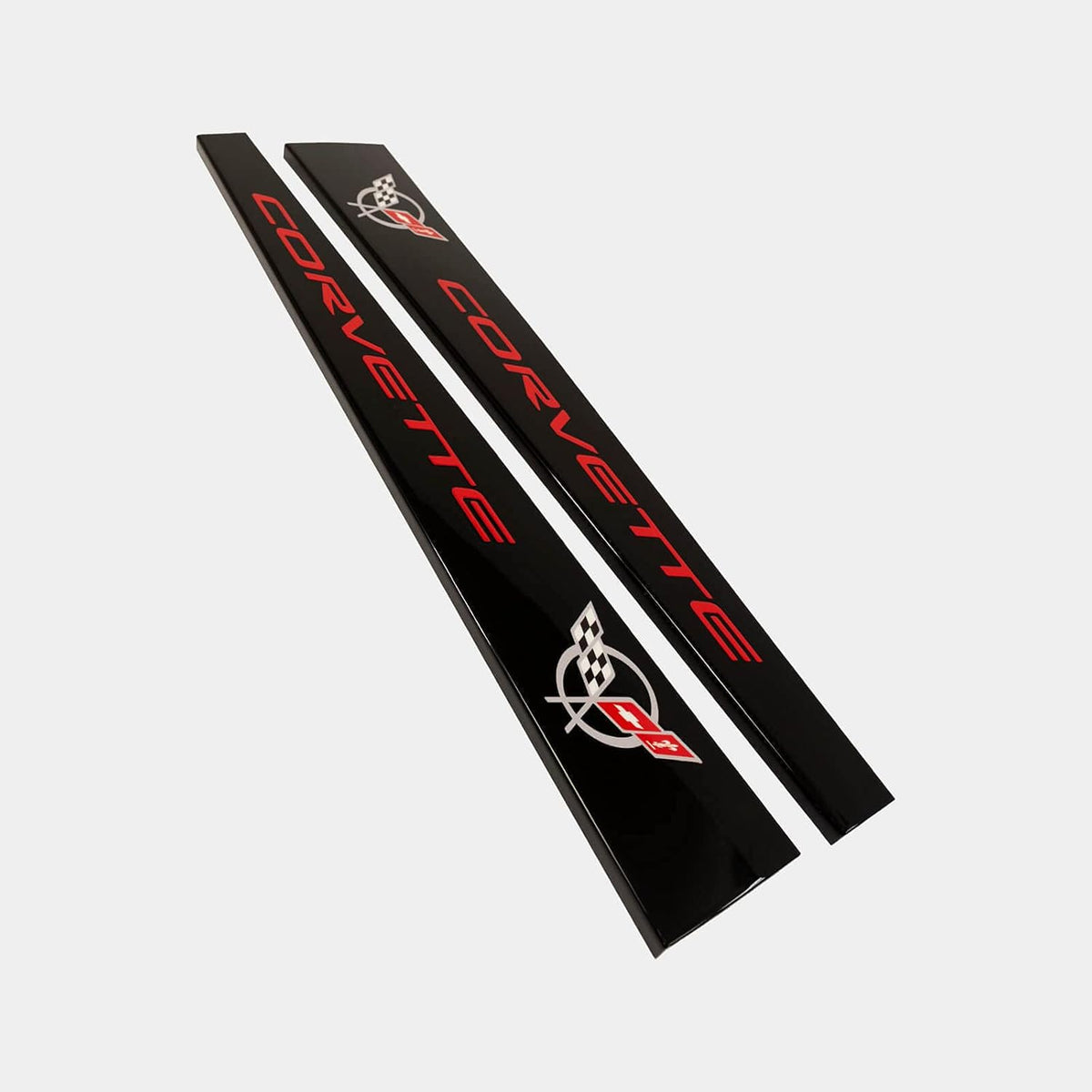 C5 Corvette Sill Plates Pair Carbon Flash Metallic F927455