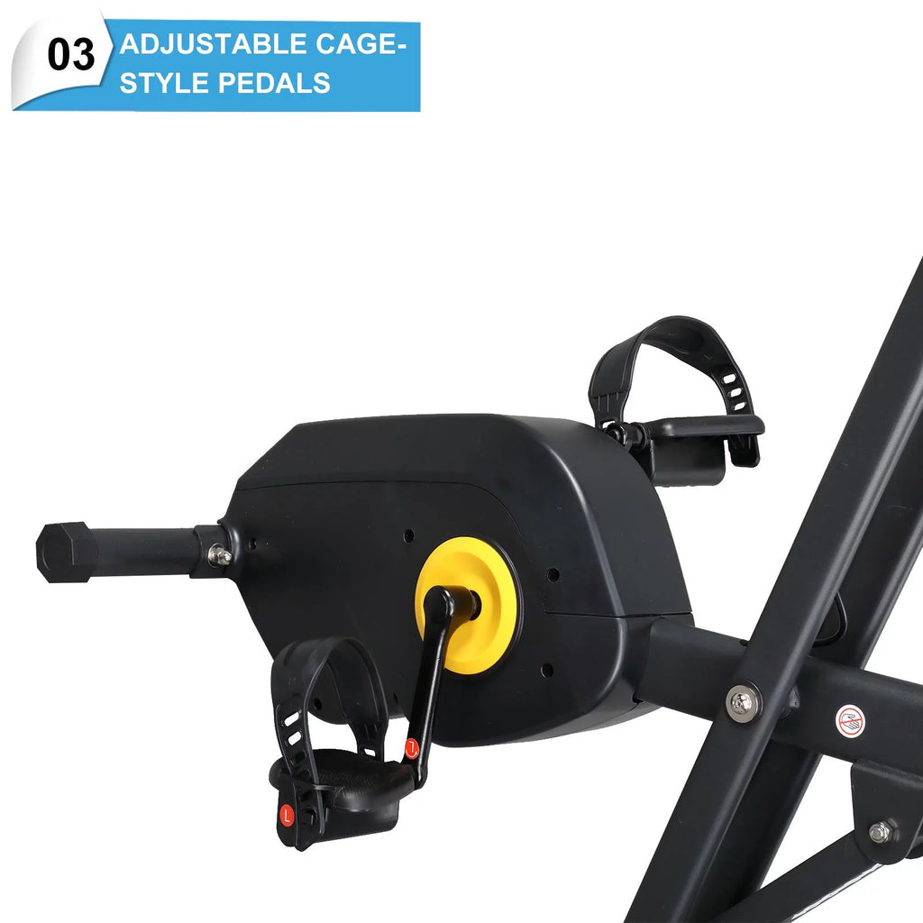 Folding Magnetic Stationary Exercise Bike M1350