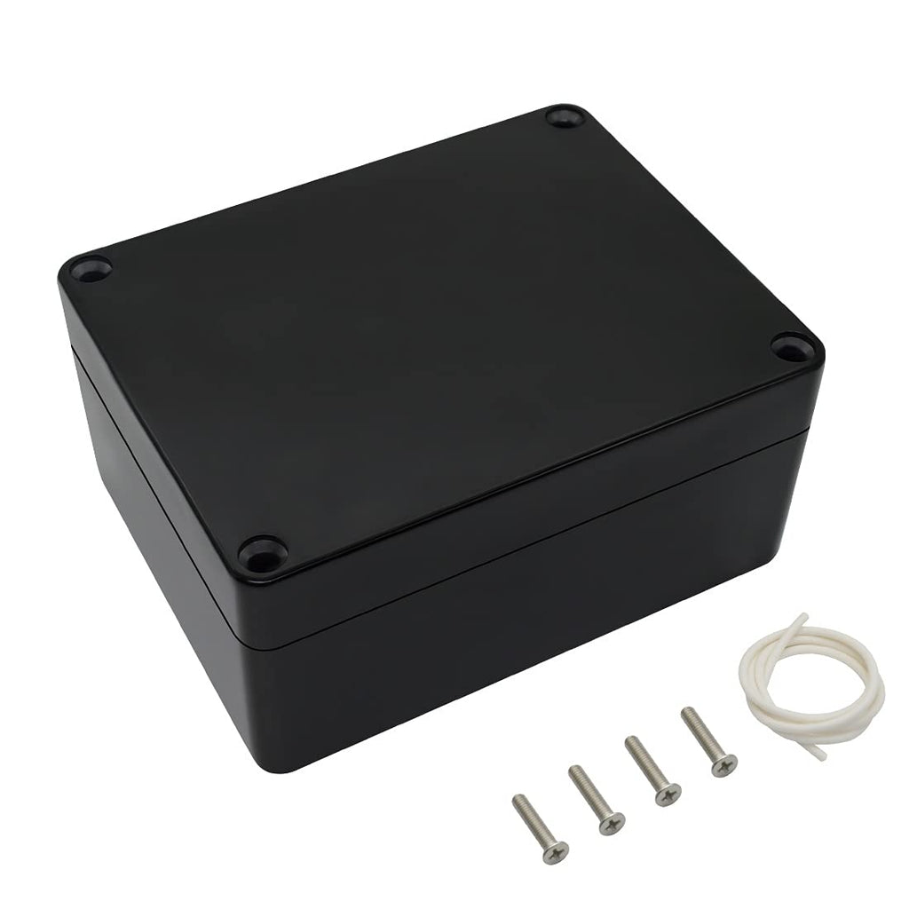 ABS Plastic Electrical Project Box Black 4.5 x 3.5 x 2.1 inch D742573