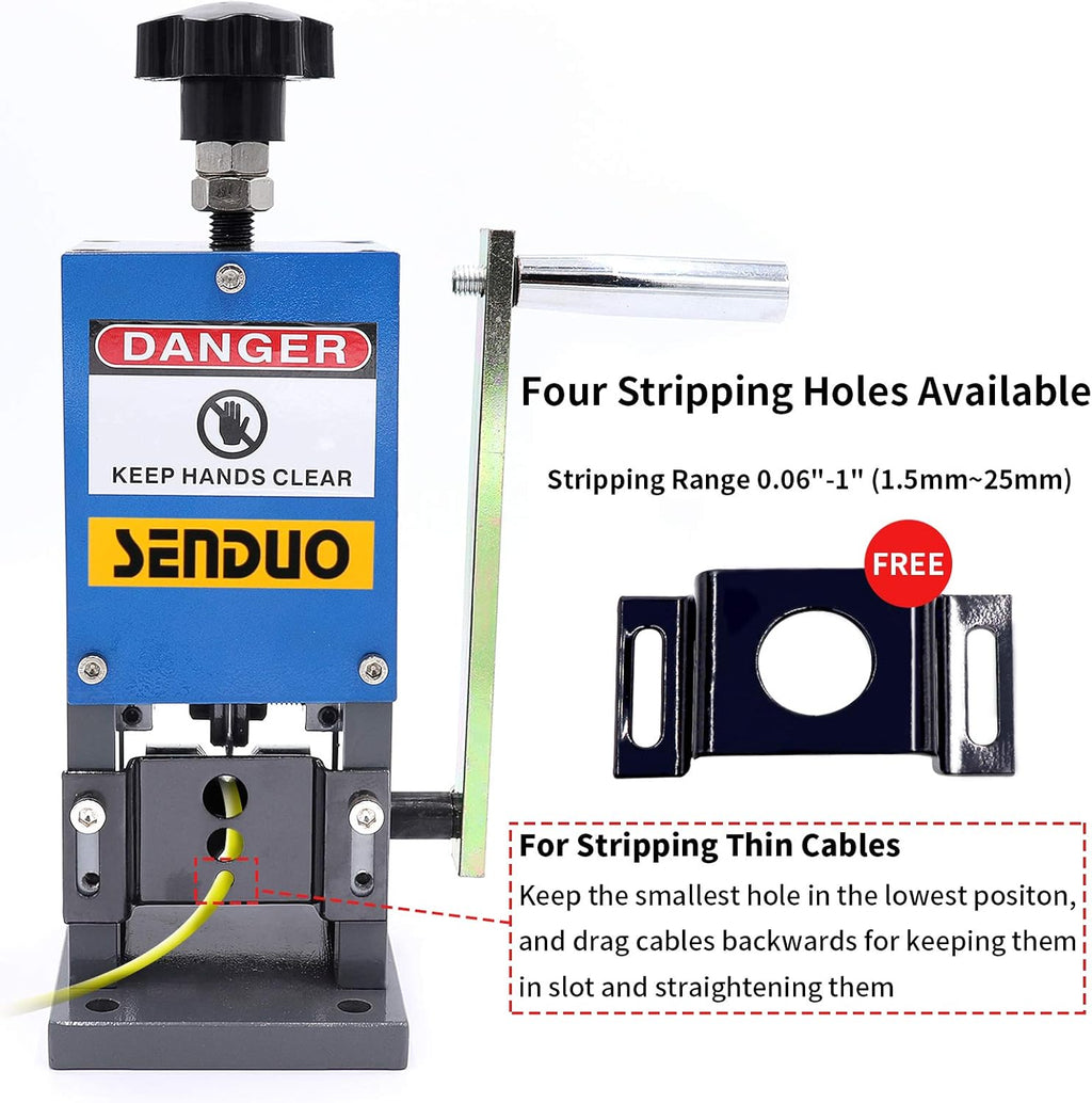 Manual Wire Stripping Machine for Scrap Copper Wire Cable B847