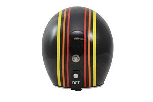 Black 3/4 Helmet N2185