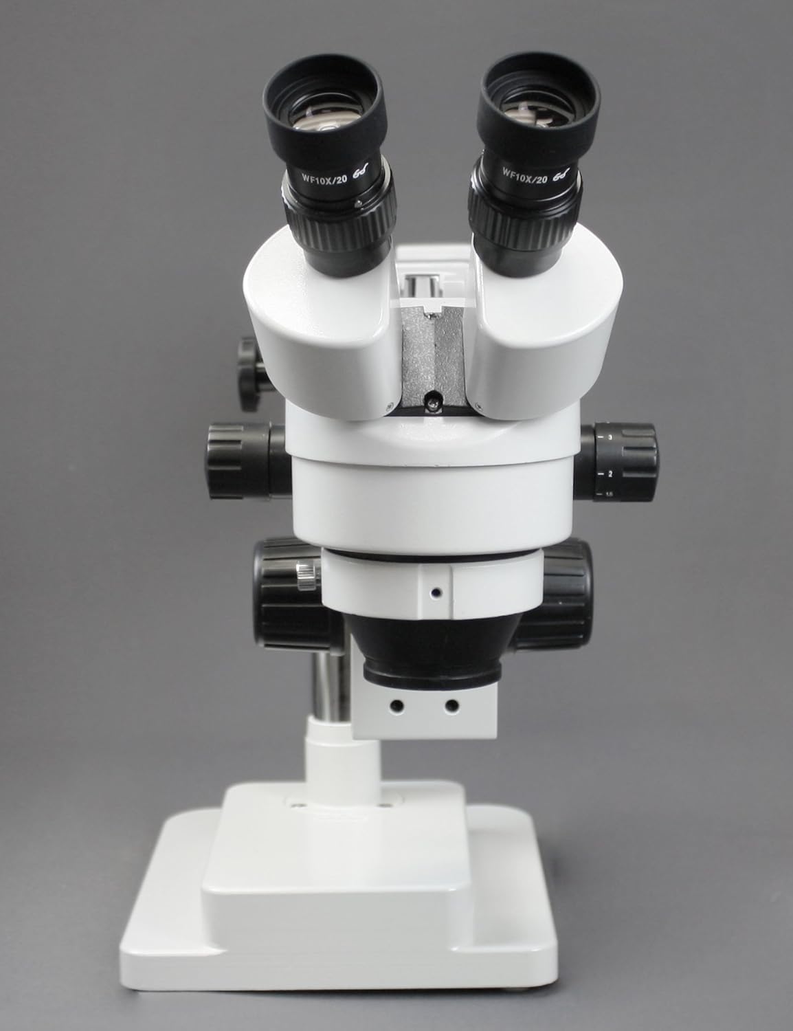 Simul-Focal Trinocular Zoom Stereo Microscope, 3.5x-90x Magnification, 5.0MP Digital Eyepiece Camera P2177