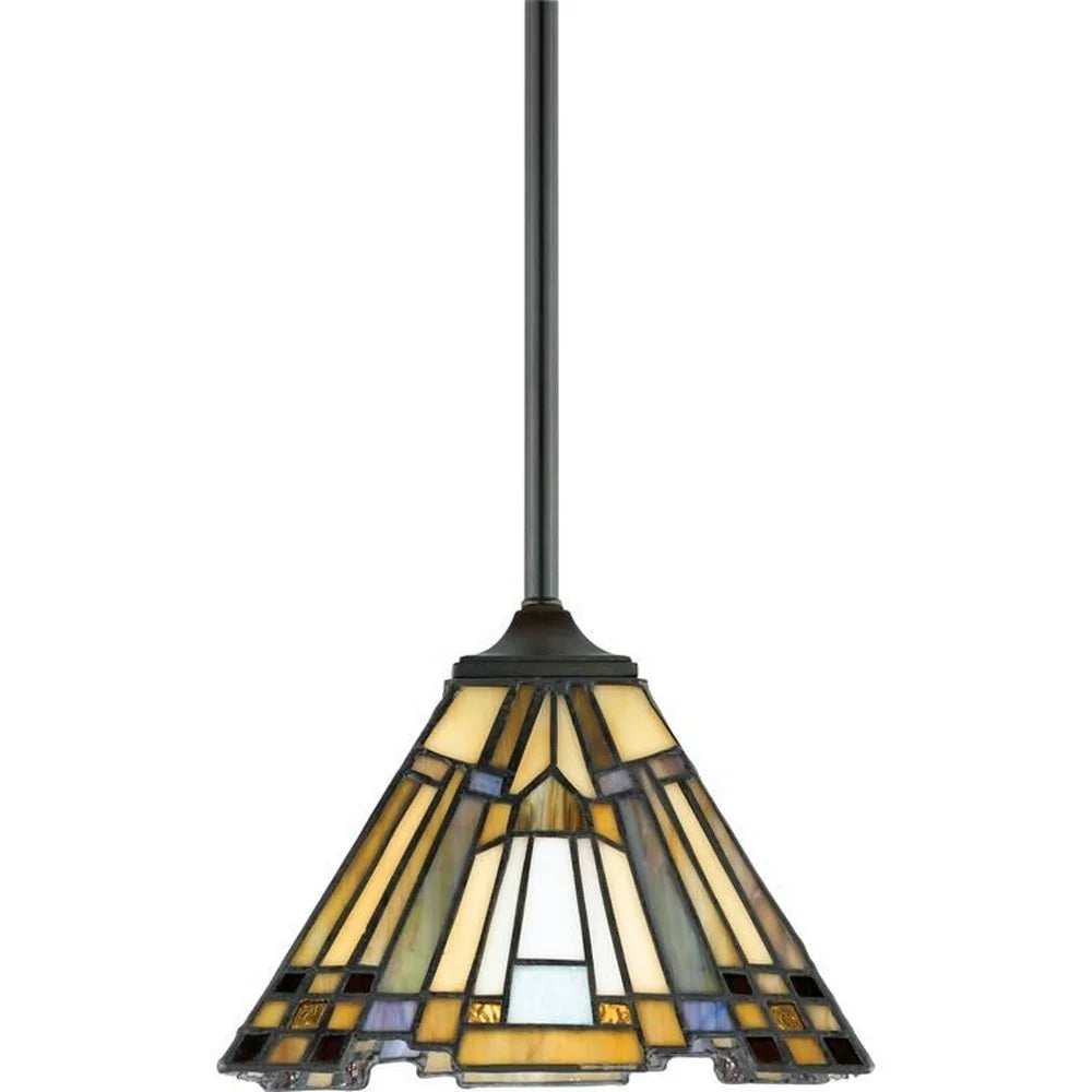Geometric Tiffany Mini-Pendant Light I32164