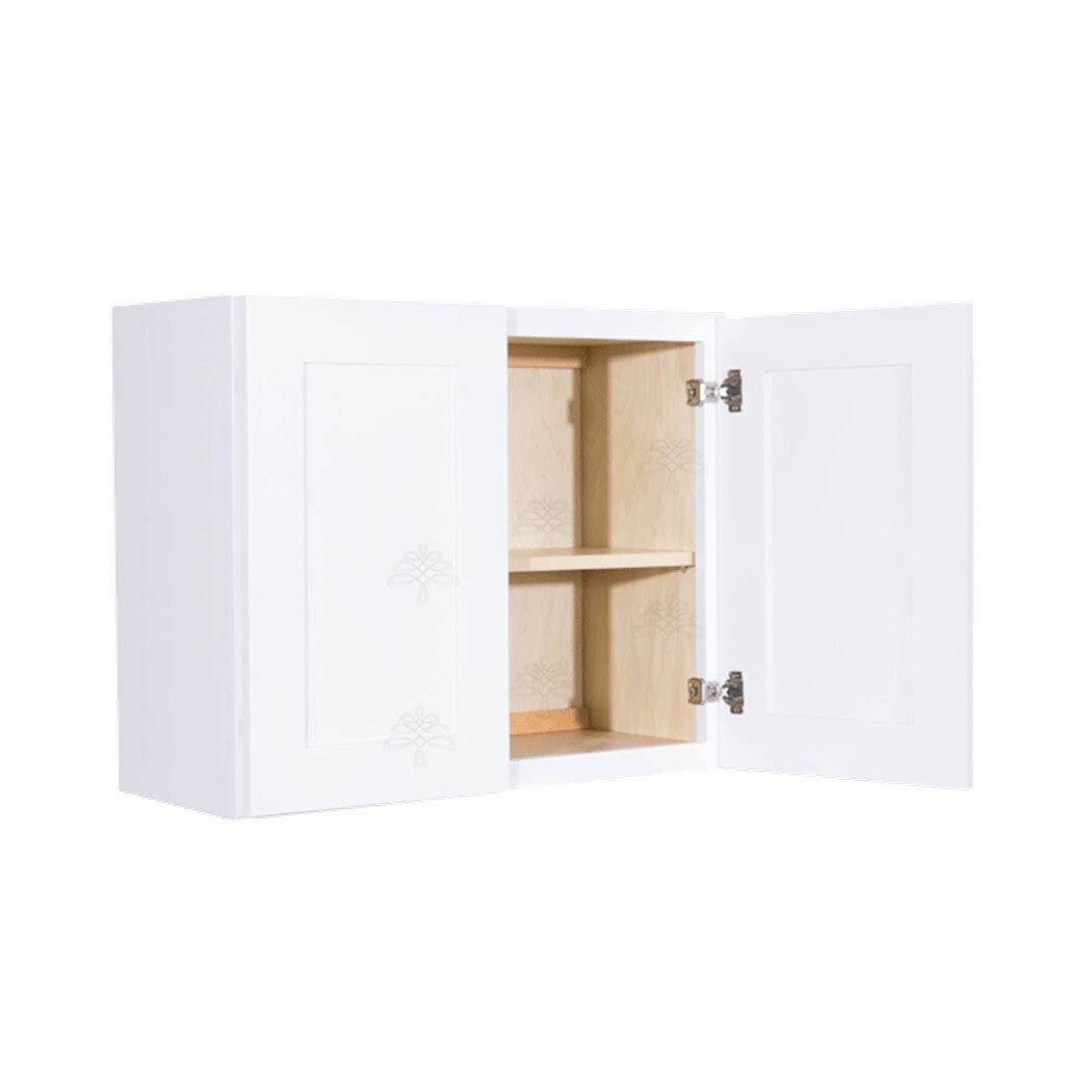 White Painted Maple Wall Cabinet L835185