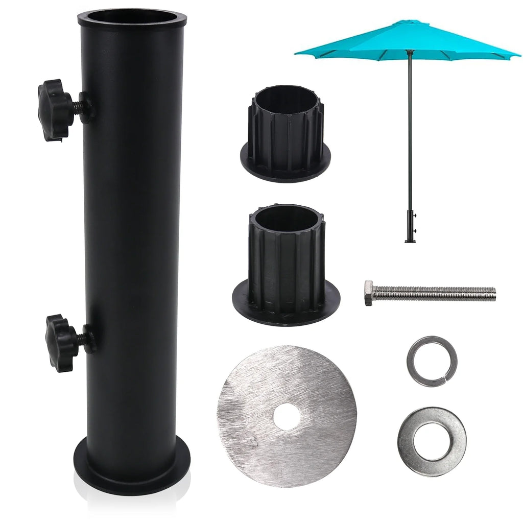 Black Granite Umbrella Tube Holder I5459