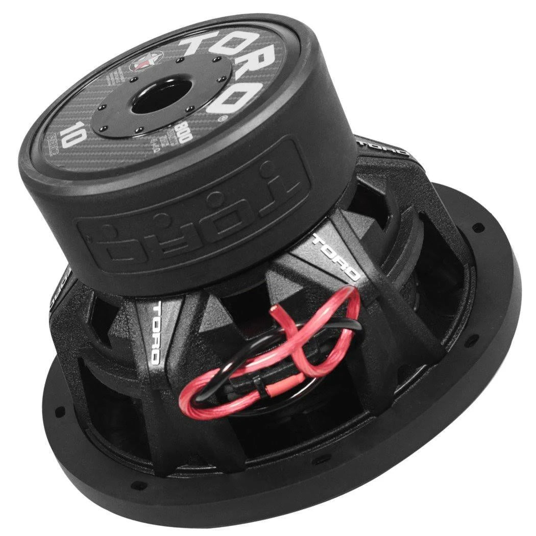 10 inch 1600W Max Dual 4 Ohm Car Subwoofer U2561