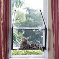 Cat Window Perch Cat Hammock 2 Layers Bed Up to 55lb Soft Mats Stable Metal Frames F434474