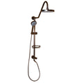 Dual Rain Shower Hand Held Head Spa System, Oil Rubbed Bronze U42334