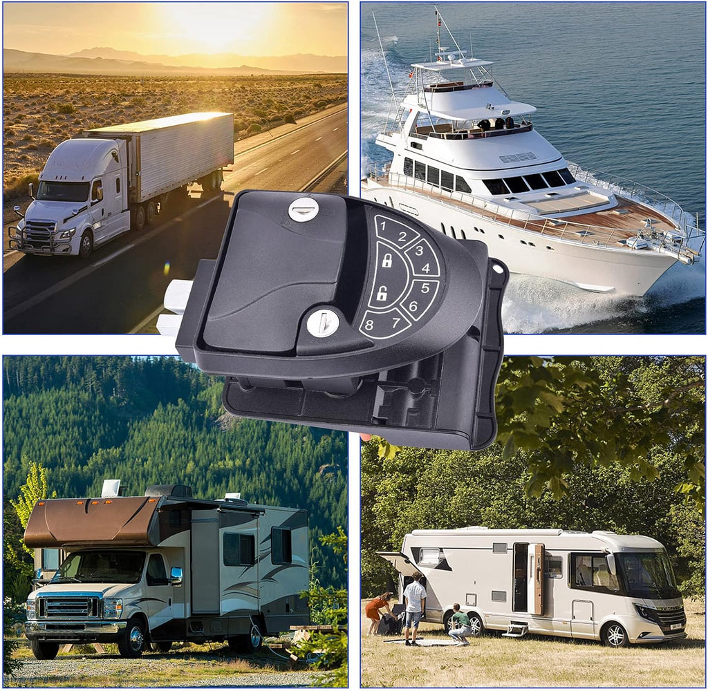 RV Keyless Entry Door Lock with Backlit Keypad K132151