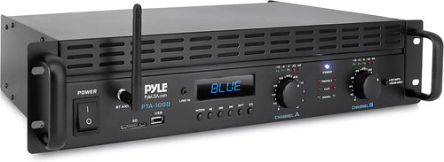1000 Watt 2-Channel Bluetooth Power Amplifier W989098