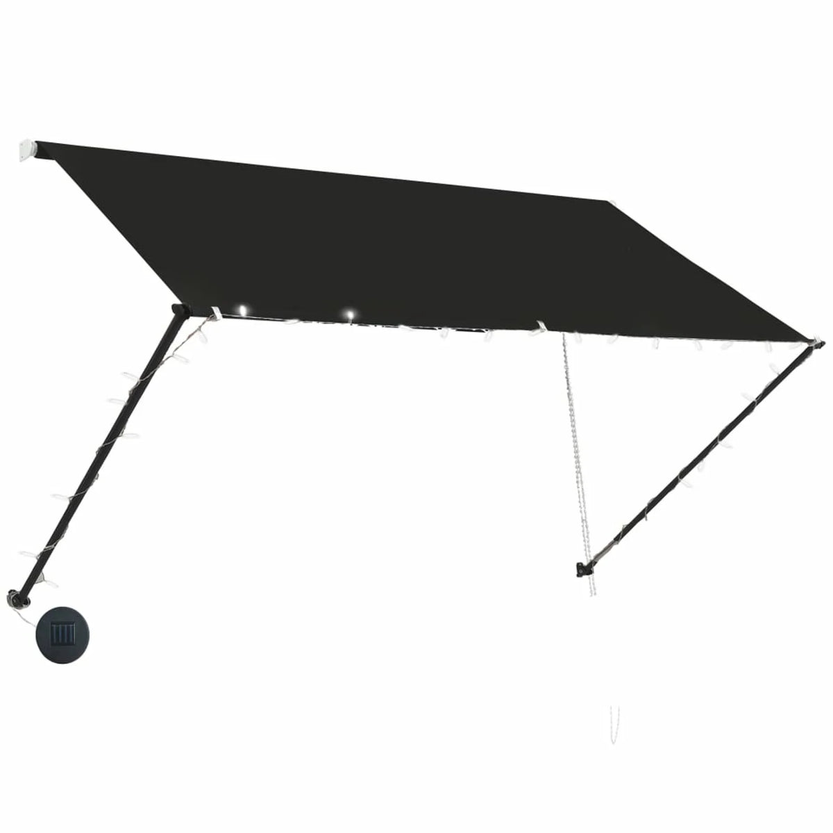Retractable Awning 98.4"x59.1" Anthracite D350914