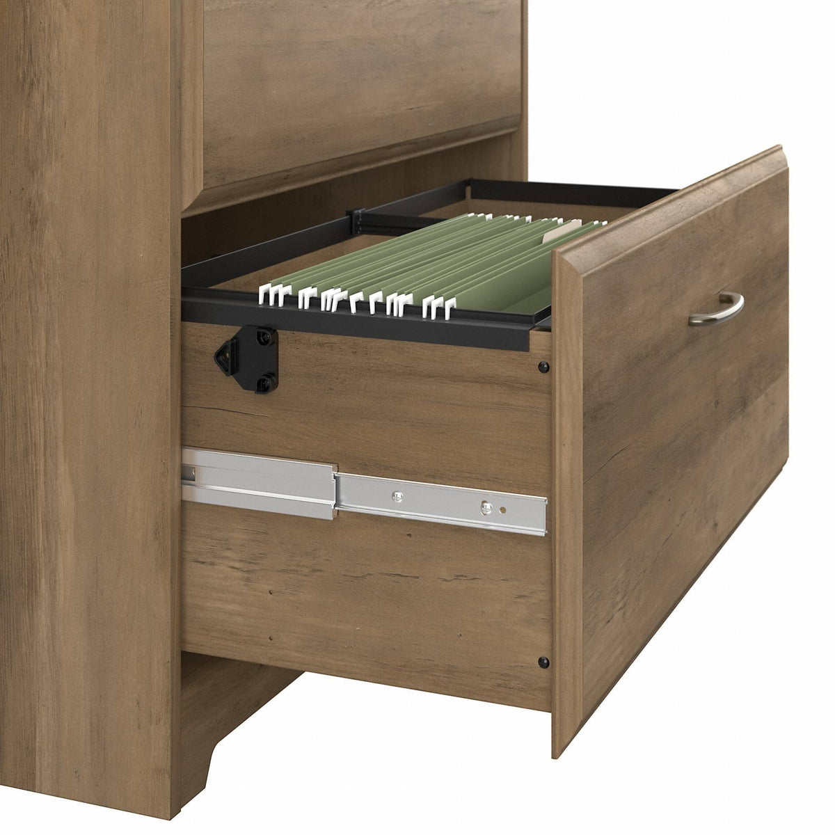 2 Drawer Lateral File Cabinet in Reclaimed Pine E8911
