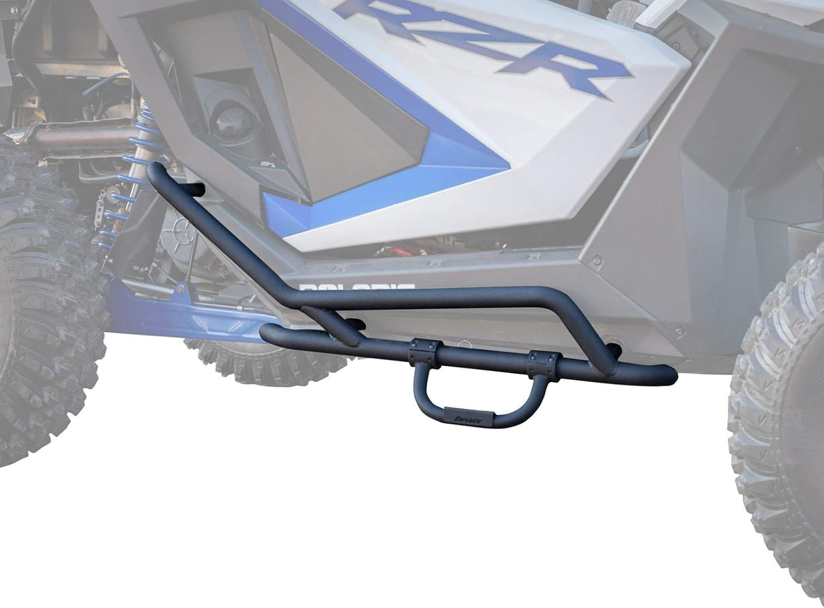 Wrinkle Black Bolt-on Rock Sliders P939