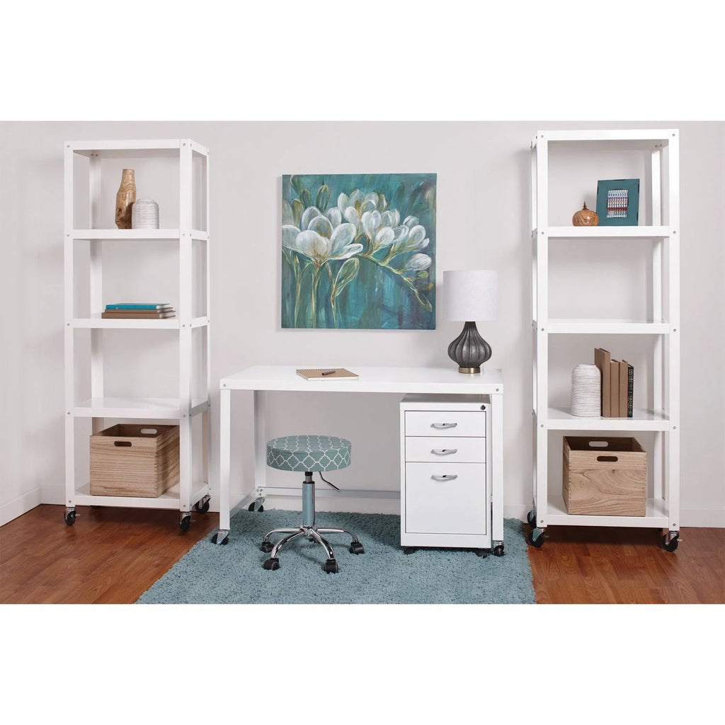 Black 5-Shelf Bookcase Cart I538