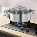 Stainless Steel Stockpot with Lid H262
