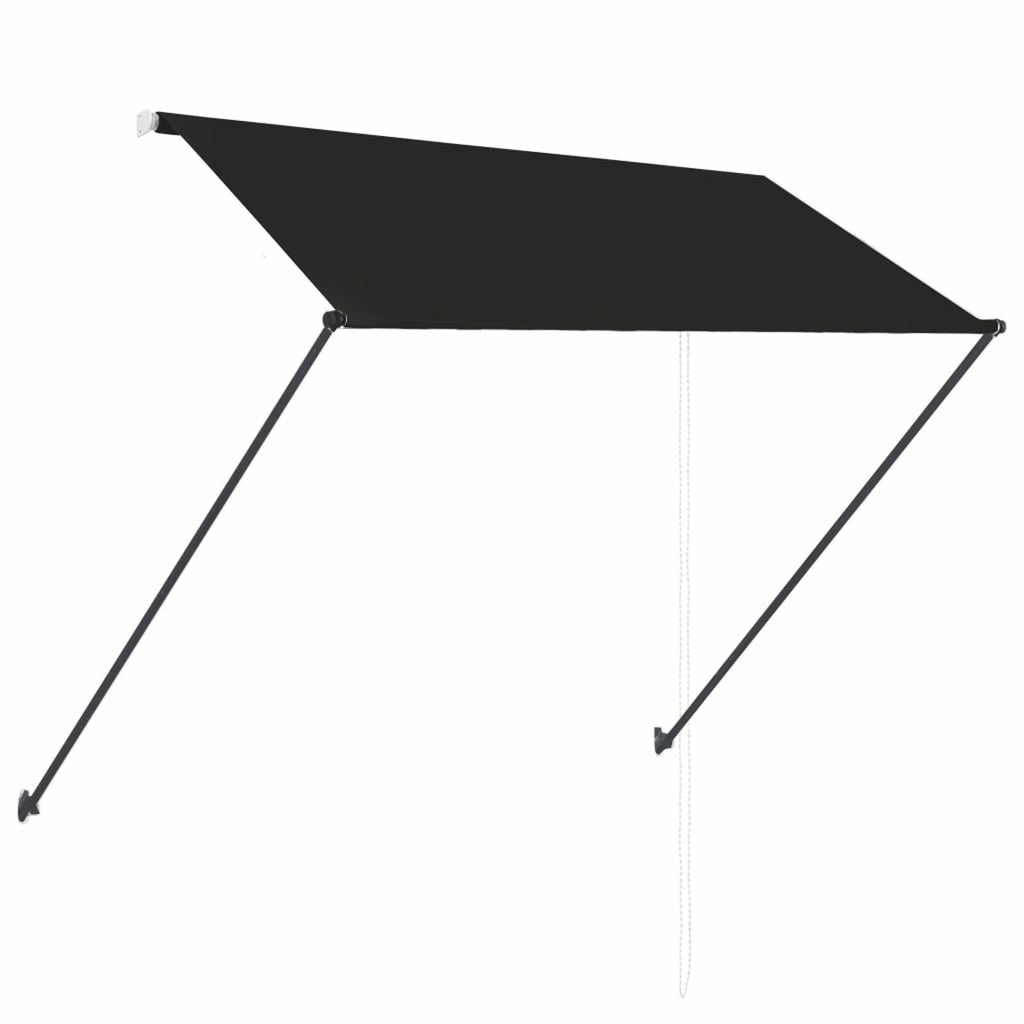 Retractable Awning 98.4"x59.1" Anthracite D350914