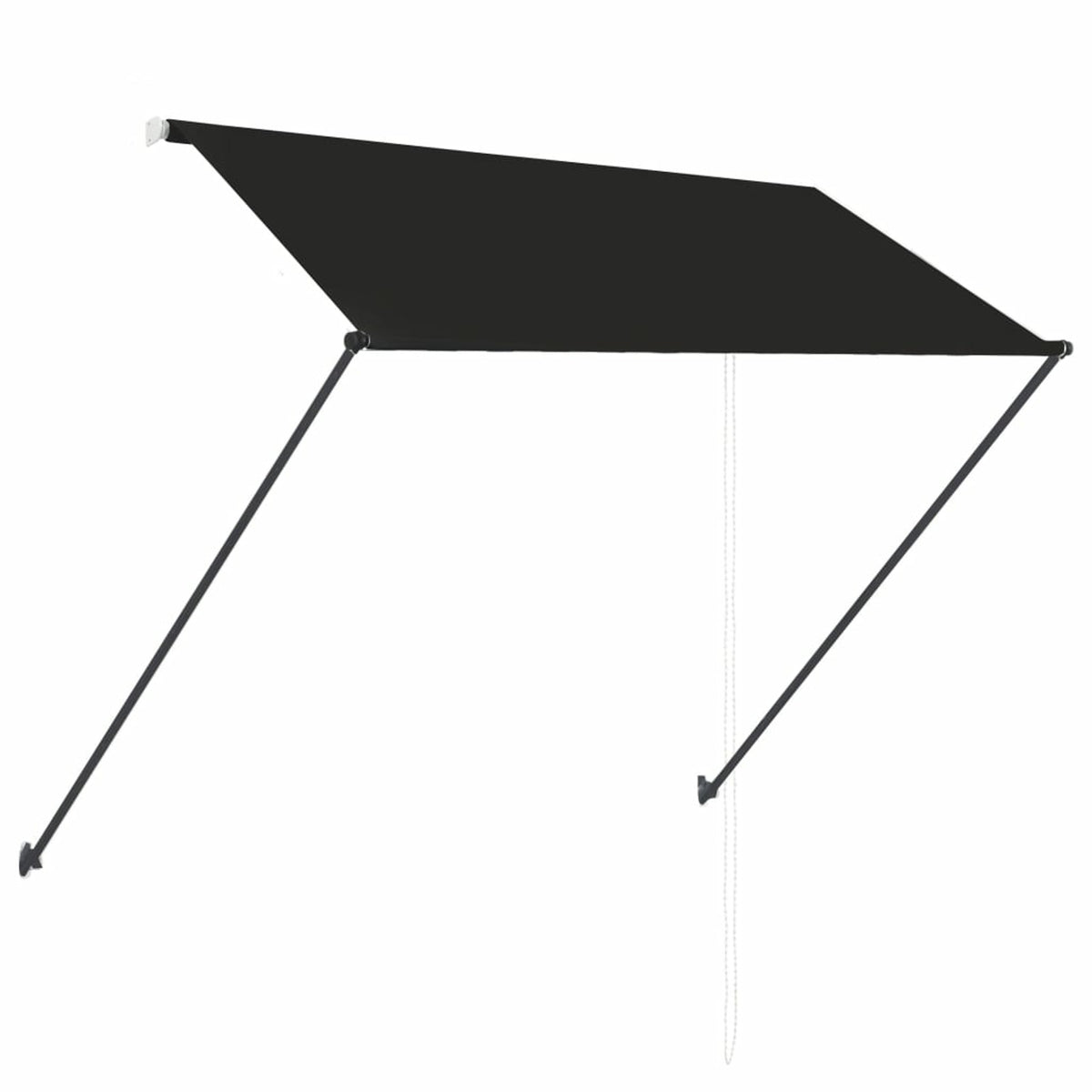 Retractable Awning 98.4"x59.1" Anthracite D350914