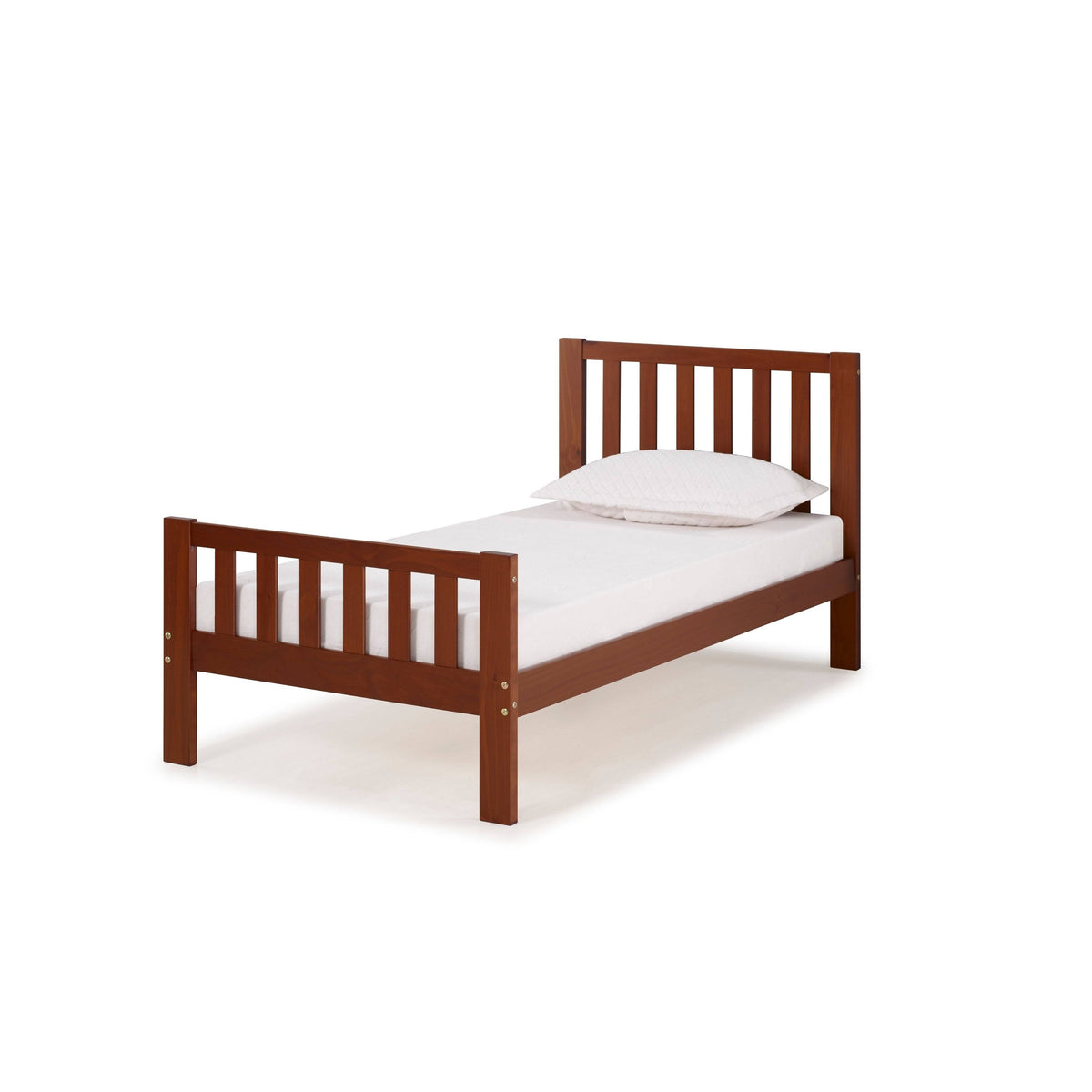 Dove Gray Twin Bed N1530