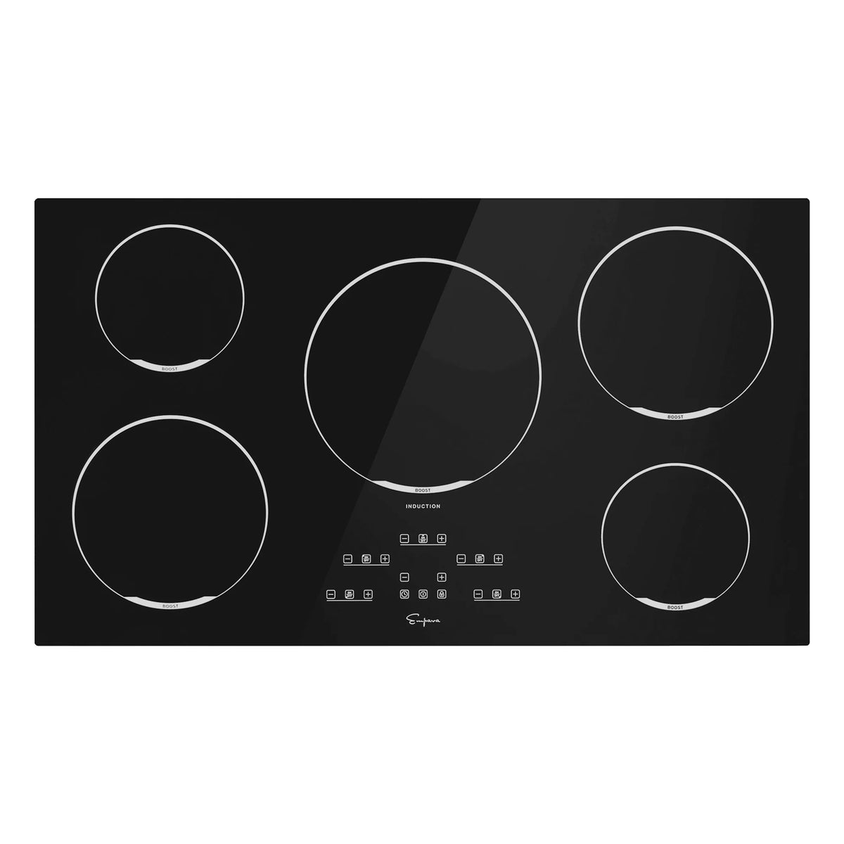 36 Inch 5 Elements Black Induction Cooktop Z834