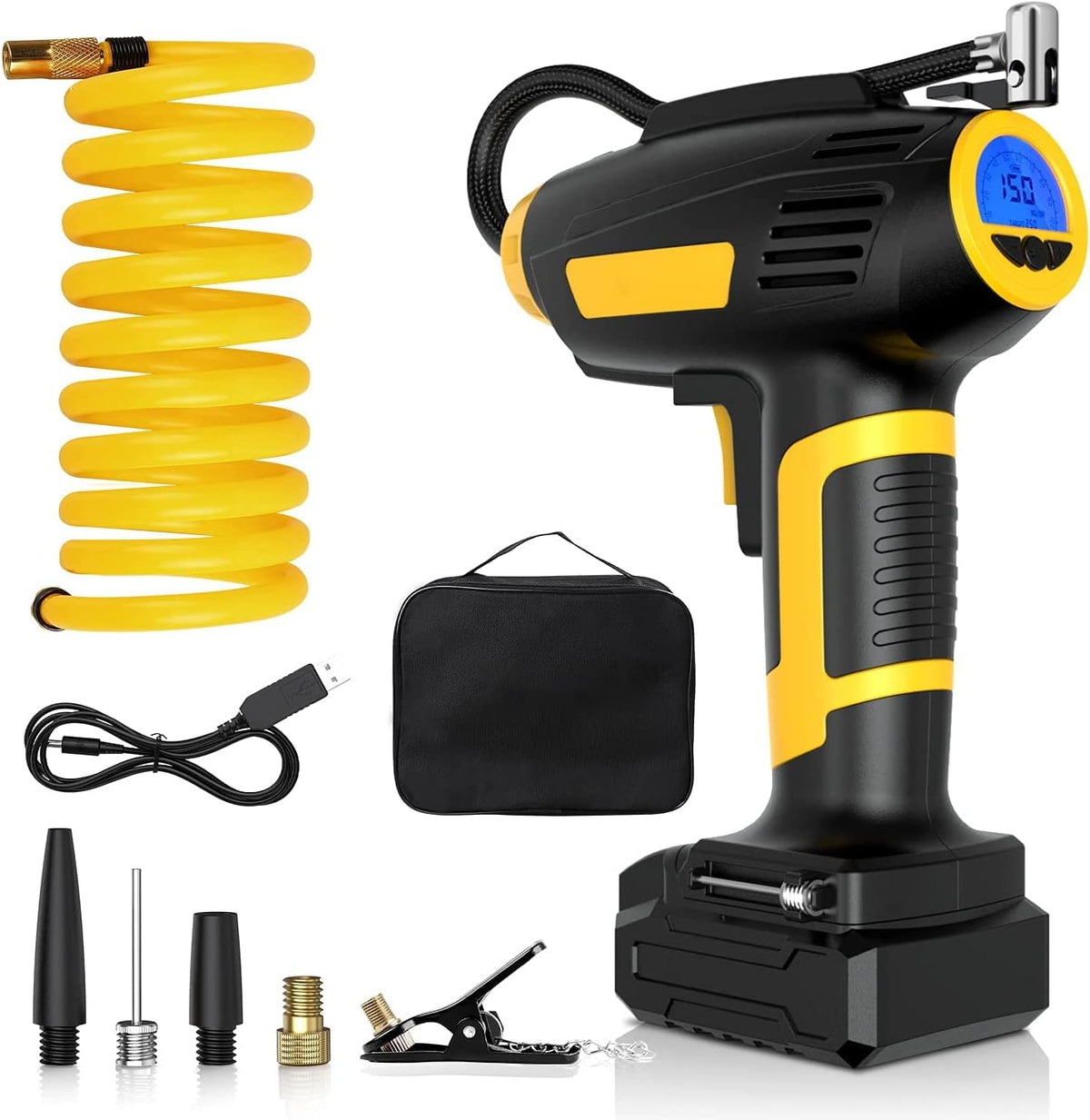 Portable Air Compressor Tire Inflator V96732