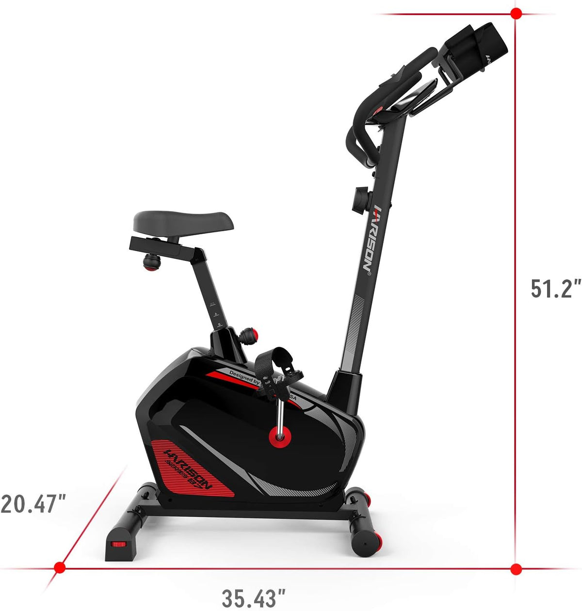 Exercise Bike Stationary with Tablet Holder 350 Lbs Capacity R34857