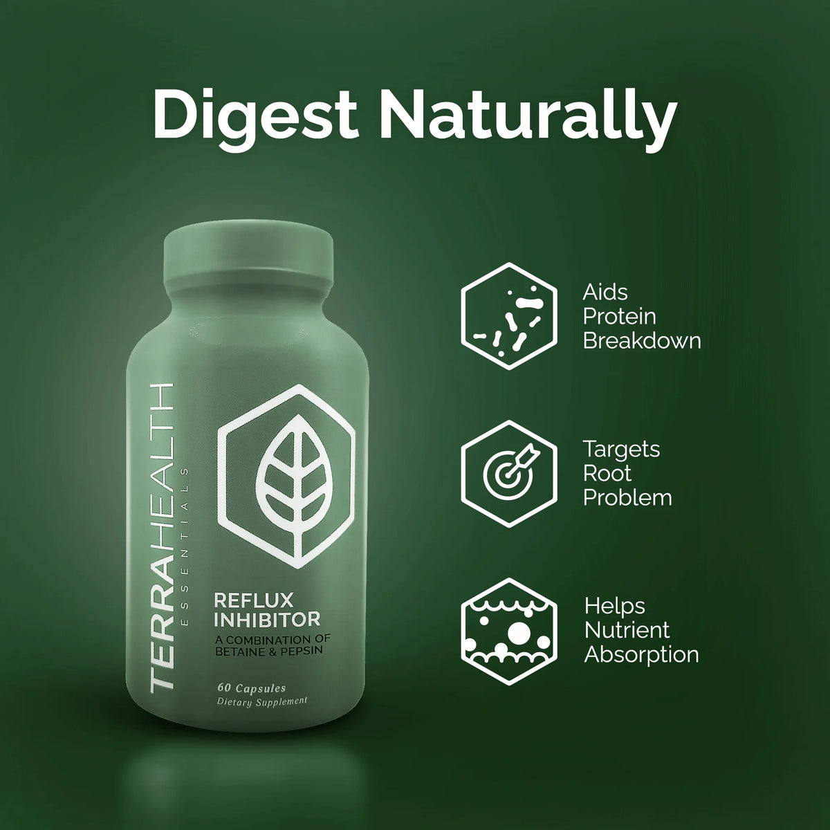 Reflux Inhibitor (1 Pack, 90 Capsules) Q93314