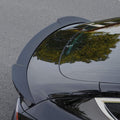 Matte Carbon Fiber Pattern Rear Spoiler U6170