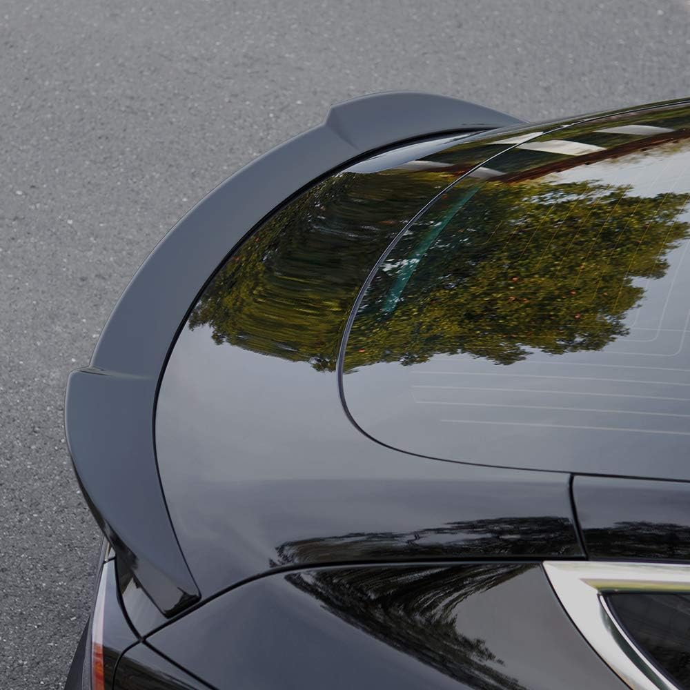 Matte Carbon Fiber Pattern Rear Spoiler U6170