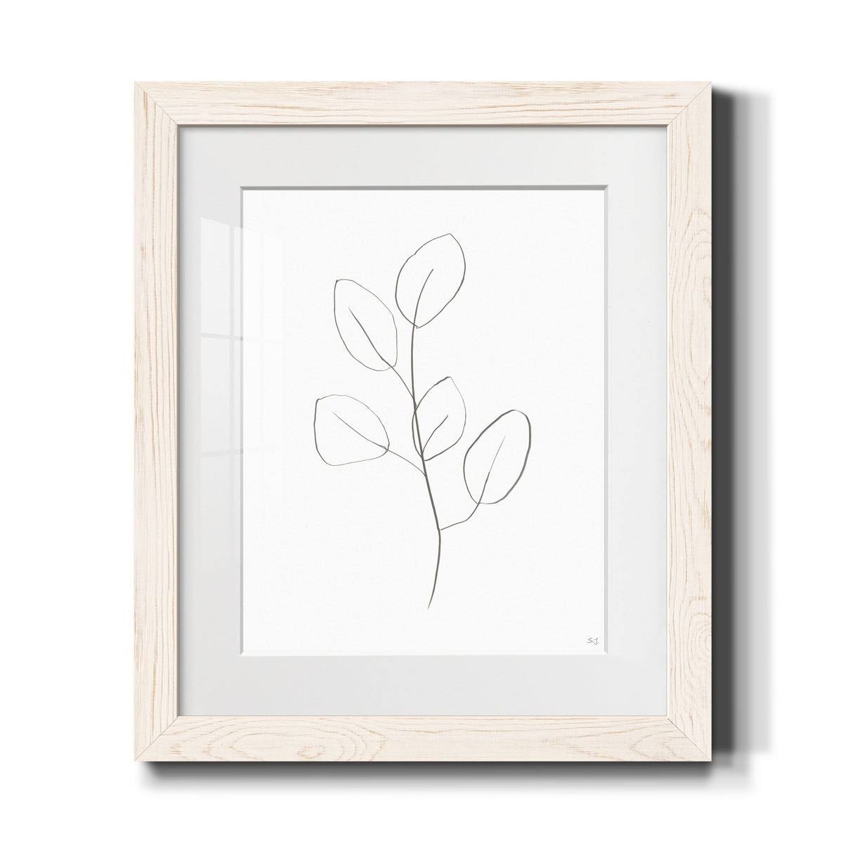 Framed Print 20x24 White U179451